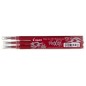 Pilot FriXion Ball Ricariche Penna Roller Cancellabile Rossa 0,7 mm Confezione da 3 006658