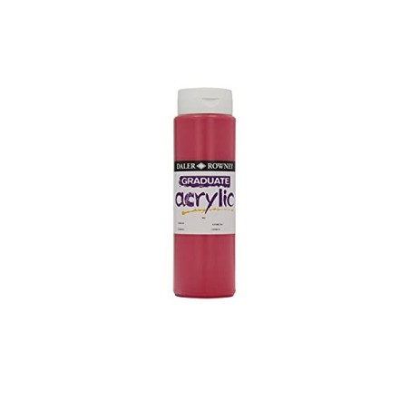 1 - CANSON DALER ROWNEY Tempera ACRYL Colori Acrilici GRADUATE 500 mL Cremisi 542