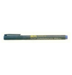 1 - Pennarello drawing pen pilot 03 colore blu