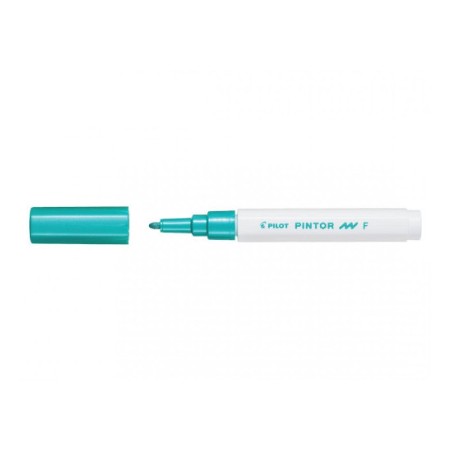 1 - PILOT Pennarello Marker Pintor fine colore verde metal 002348