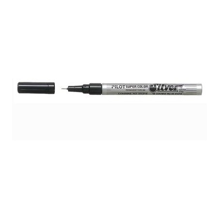 Pennarello Marker Pilot Super Color silver extra fine 002451