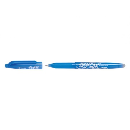 1 - PILOT Penna Biro a sfera cancellabile FRIXION BALL 6858 colore Sky Blu 0,7 mm 006858