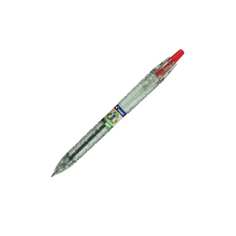 PILOT Penna a sfera scatto b2p ecoball punta 1.0 rosso - 040178 - 10 PZ