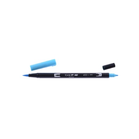 1 - PENNARELLI TOMBOW ABT DUAL BRUSH 6PZ PABT-452 CELESTE