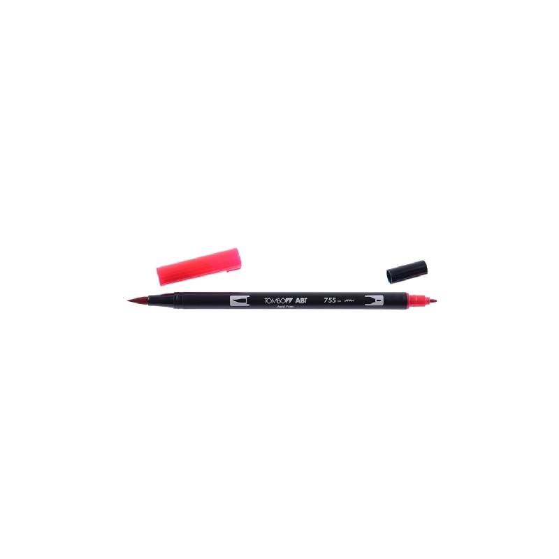 PENNARELLI TOMBOW ABT DUAL BRUSH 6PZ PABT-755 ROSSO RUBINO