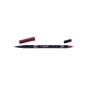 PENNARELLI TOMBOW ABT DUAL BRUSH 6PZ PABT-757 PORTA ROSSA