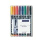 STAEDTLER Penna Lumocolor permanente punta media 317 8 colori