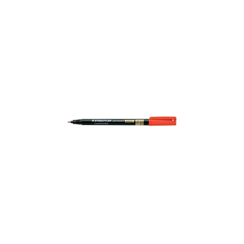 STAEDTLER 10 pz Penna indelebile Lumocolor fine special 319 rosso