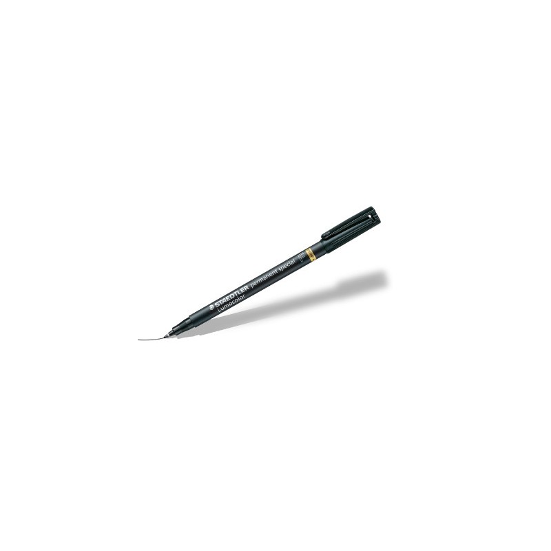 STAEDTLER 10 pz Penna indelebile Lumocolor fine special 319 nero