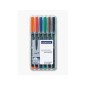 STAEDTLER Penna Lumocolor permanente punta fine 318 6 colori