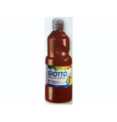 1 - FILA Tempera Pronta GIOTTO Flacone da 500 mL Marrone 5328