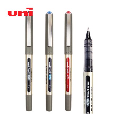 OSAMA MITSUBISHI Uni Ball EYE Penna a Sfera Nero Punta Fine 0,7mm -12PZ UB157