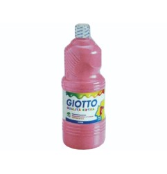 1 - FILA Tempera Pronta GIOTTO Flacone da 1 Litro Rosa 5334