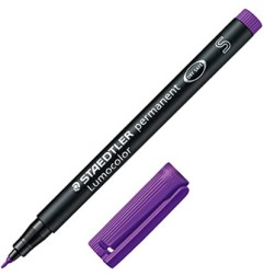 1 - STAEDTLER  Penna indelebile Lumocolor superfine 313 violetto