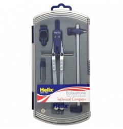 1 - Helix Compasso Balaustrone con Frizione a Tasti e Prolunga 5pz 178125