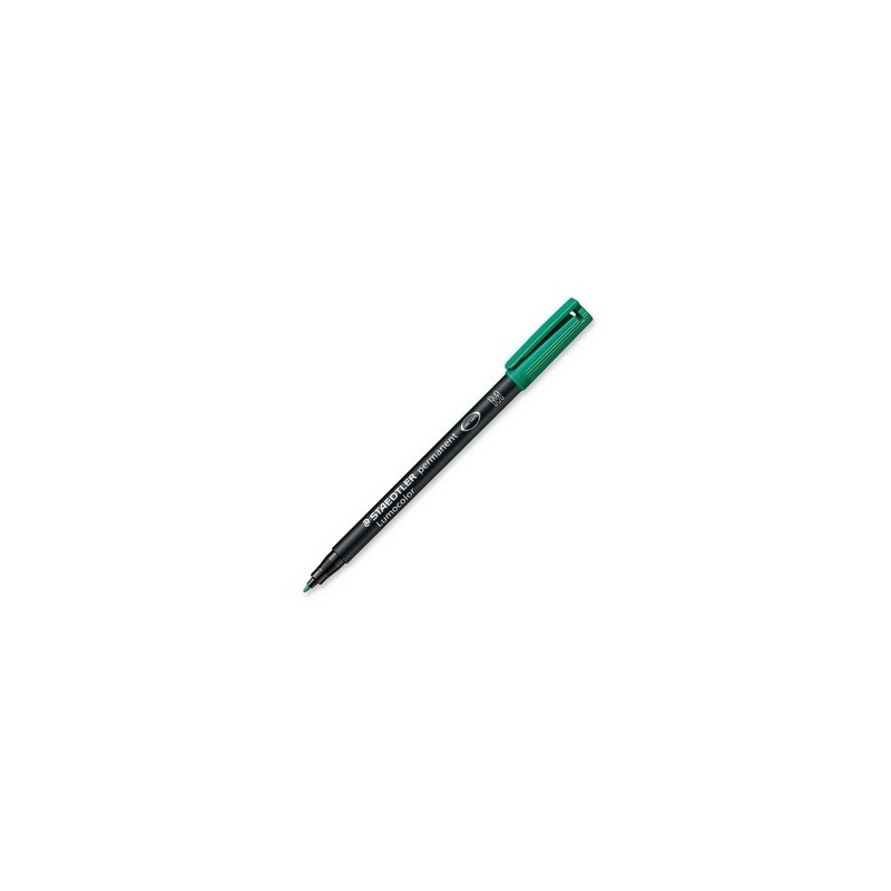 STAEDTLER  Penna indelebile Lumocolor punta media 317 verde