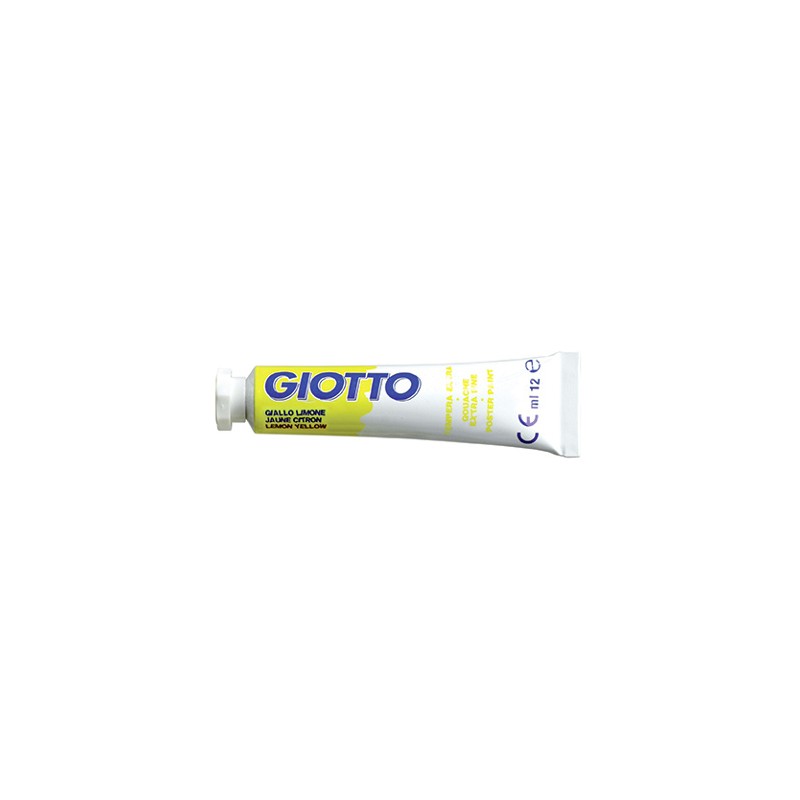 FILA Colore a Tempera GIOTTO Tubetto 12 mL Giallo Limone 03 3520