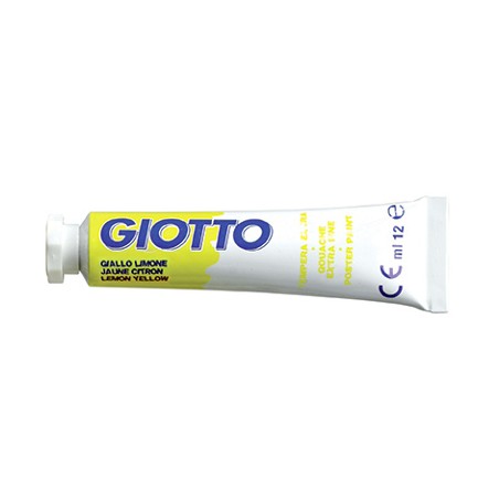 FILA Colore a Tempera GIOTTO Tubetto 12 mL Giallo Limone 03 3520