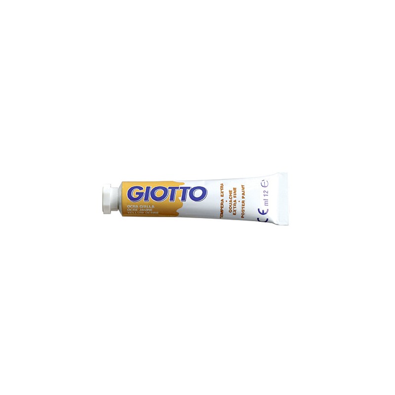 FILA Colore a Tempera GIOTTO Tubetto 12 mL Giallo Ocra 21 3520