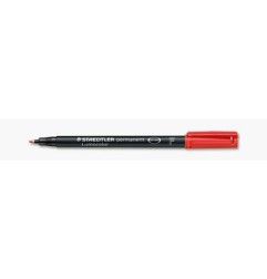 1 - STAEDTLER  Penna indelebile Lumocolor punta fine 318 giallo