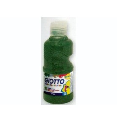 1 - TEMPERA GIOTTO GLITTER 250ML. VERDE 531205