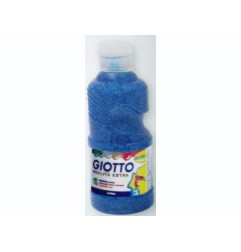 1 - FILA Colore Tempera Pronta GIOTTO Glitter 250 mL Ciano 531204