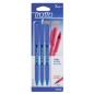 3 pz Penna Biro Tratto Uno Grip Fila colore blu 043201