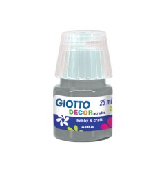 1 - FILA Colori a Tempera GIOTTO Decor Acrilici 25 mL Argento 538150