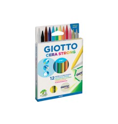 1 - PASTELLI CERA STRONG GIOTTO -12pz 2818