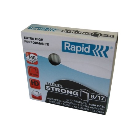 1 - 1000 pezzi Punti Rapid-Se 9/17 Super Strong 24871600