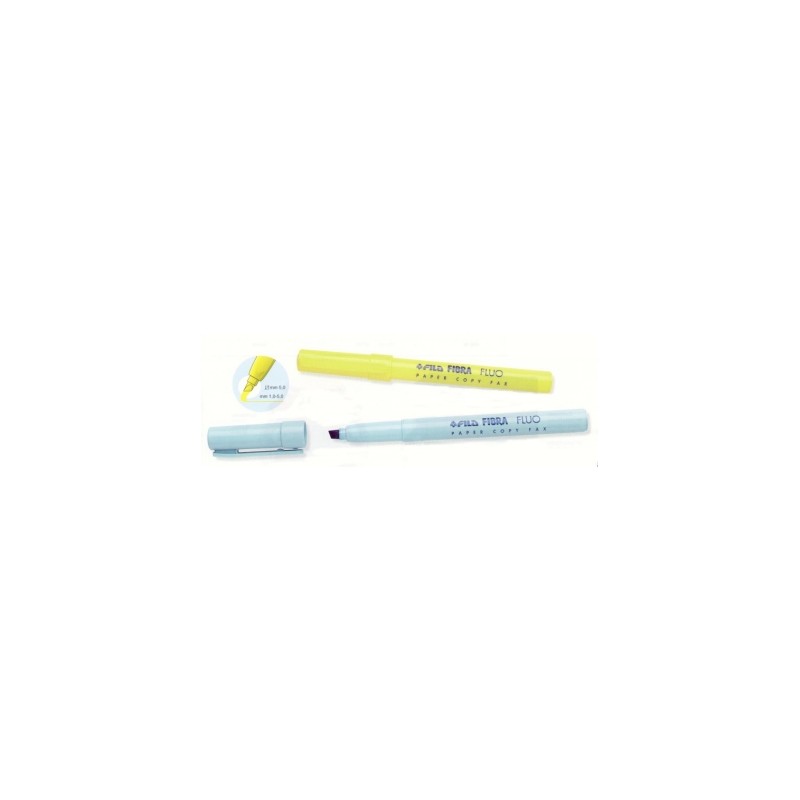 Evidenziatore tratto fibra Fila fluo azzurro 733005