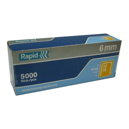 1 - 5000 pezzi Punti metallici Rapid-Se 13/6 Super strong 11830700