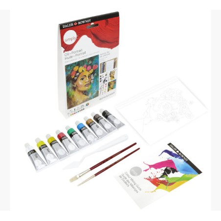 1 - DALER ACTIVITY SET COLORI A OLIO SOGG. RITRATTO D118500112