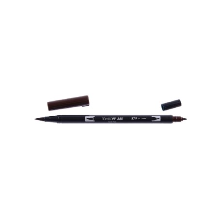 1 - PENNARELLI TOMBOW ABT DUAL BRUSH 6PZ PABT-879 MARRONE