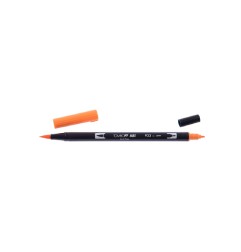 1 - PENNARELLI TOMBOW ABT DUAL BRUSH 6PZ PABT-933 ARANCIO