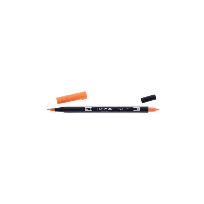 PENNARELLI TOMBOW ABT DUAL BRUSH 6PZ PABT-933 ARANCIO