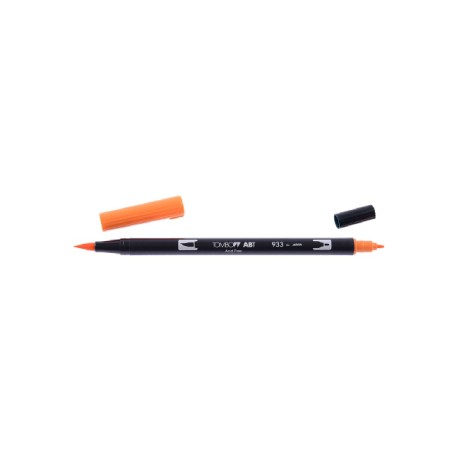 1 - PENNARELLI TOMBOW ABT DUAL BRUSH 6PZ PABT-933 ARANCIO