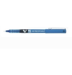 1 - PILOT Penna Roller Tecpoint V5 05 grip colore blu 011691