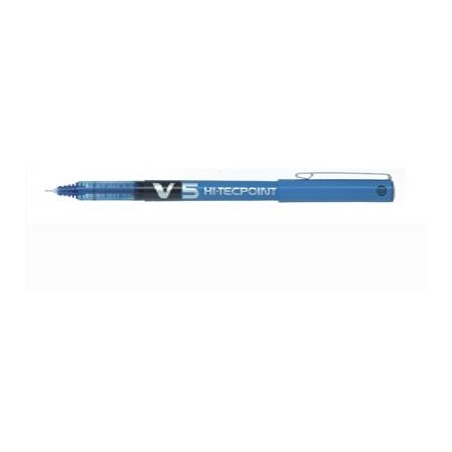 1 - PILOT Penna Roller Tecpoint V5 05 grip colore blu 011691