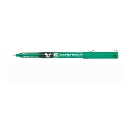 1 - PILOT Penna Roller Tecpoint V5 05 grip colore verde 011693