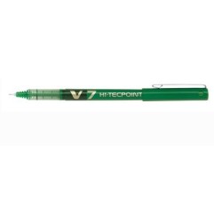 1 - PILOT Penna Roller Tecpoint V7 07 colore verde 011713