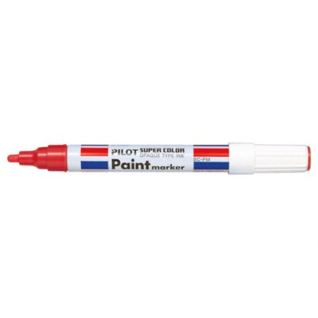 1 - MARKER PILOT PAINT MARKER ROSSO A VERNICE 002461