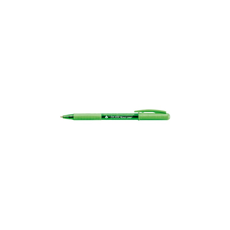 Penna Biro Tratto Uno Grip Fila colore verde 822404