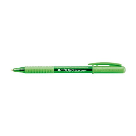 Penna Biro Tratto Uno Grip Fila colore verde 822404