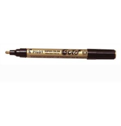 1 - Pennarello Marker Pilot Super Color gold medio 002450