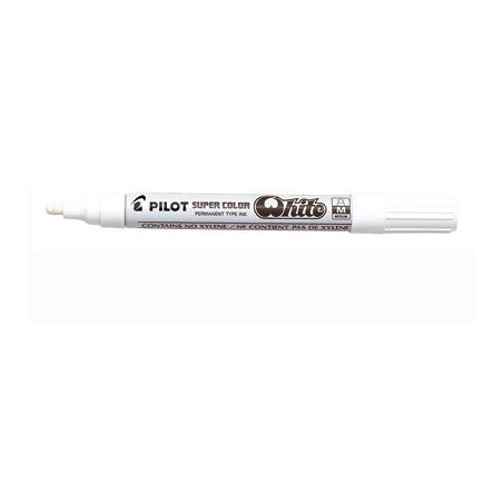 Pennarello Marker Pilot Super Color bianco medio 002456