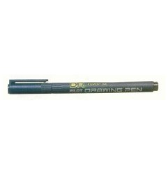 1 - Pennarello drawing pen pilot 03 colore nero