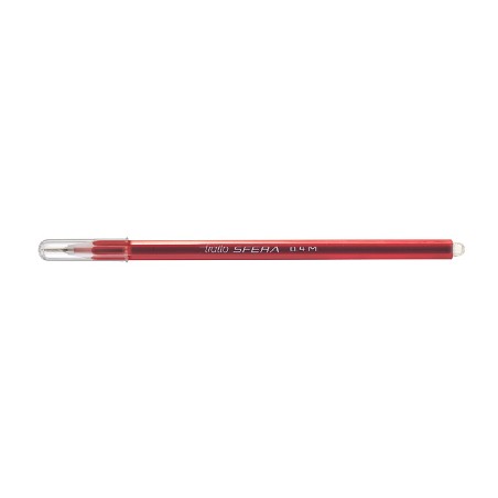 20 pz Penna Biro Tratto Sfera Fila colore rosso 825502