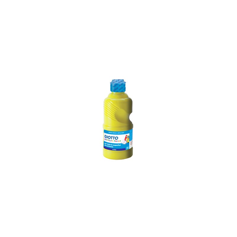 FILA Colori a Tempera GIOTTO Acrilici 250 mL Giallo Primario 5340