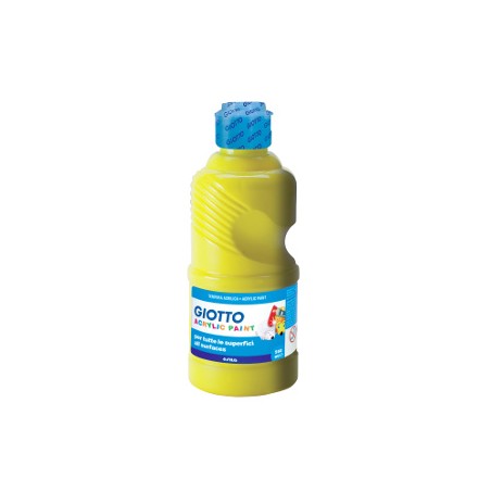 FILA Colori a Tempera GIOTTO Acrilici 250 mL Giallo Primario 5340